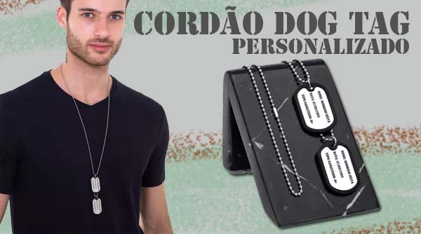 Cordão Dog Tag