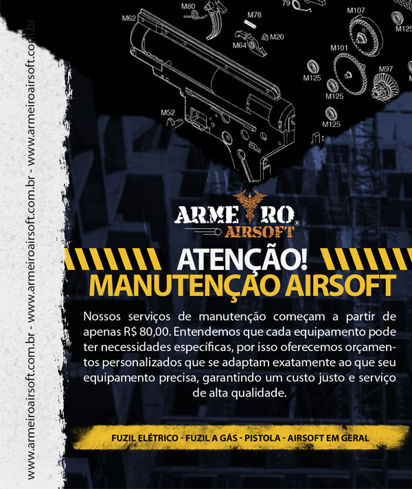 Manutenção de Airsoft